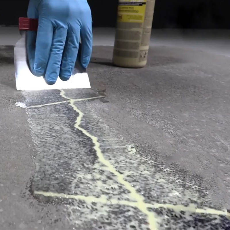 Concrete floor crack repair in Cheltenham
