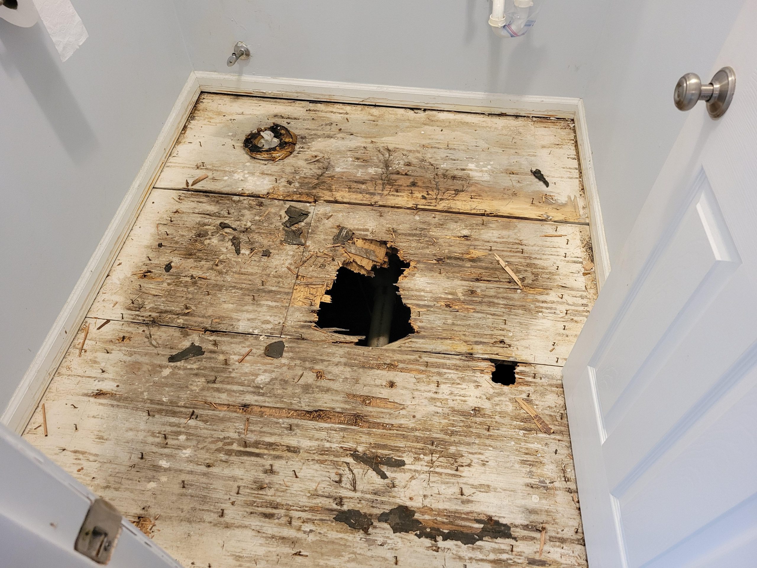 Subfloor repair in Cheltenham